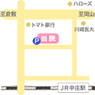 西原眼科へのアクセス